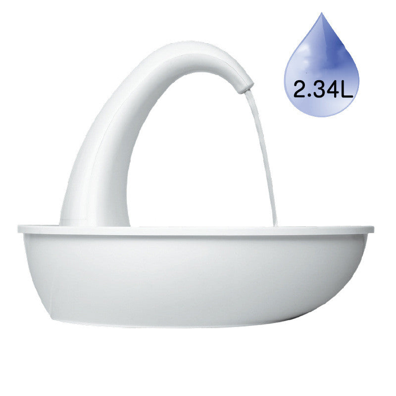 HKM-5964861 Pet Drinking Fountain for Cats and Dogs - 2.36L Capacity, Quiet, Easy to Clean with Charcoal Filter