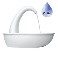 HKM-5964861 Pet Drinking Fountain for Cats and Dogs - 2.36L Capacity, Quiet, Easy to Clean with Charcoal Filter