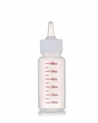 HKM-5966653 60 Ml Pet Milk Bottle for Dogs and Cats - Feeding Bottle Set with Nipple and Brush