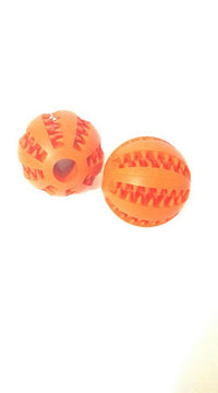 HKM-5967421 Multi-Color Rubber Mint Feeding Ball with Built-in Food Storage for Dogs and Cats
