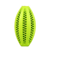 HKM-5967421 Multi-Color Rubber Mint Feeding Ball with Built-in Food Storage for Dogs and Cats