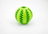 HKM-5967421 Multi-Color Rubber Mint Feeding Ball with Built-in Food Storage for Dogs and Cats