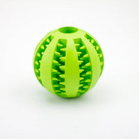 HKM-5967421 Multi-Color Rubber Mint Feeding Ball with Built-in Food Storage for Dogs and Cats