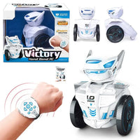 HKM-596947 DIY Smart Watch Sensor Robot Toy - 2.4G RC Intelligent Robot with LED Lights, Sound, Singing, Dancing, Educational for Ages 5+
