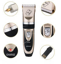 HKM-5970365 Ceramic Pet Hair Clipper with 24-tooth and 33-tooth Blade Options