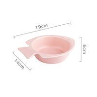 HKM-5970749 Elegant Ceramic Cat Bowl for Stylish Dining