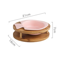 HKM-5970749 Elegant Ceramic Cat Bowl for Stylish Dining