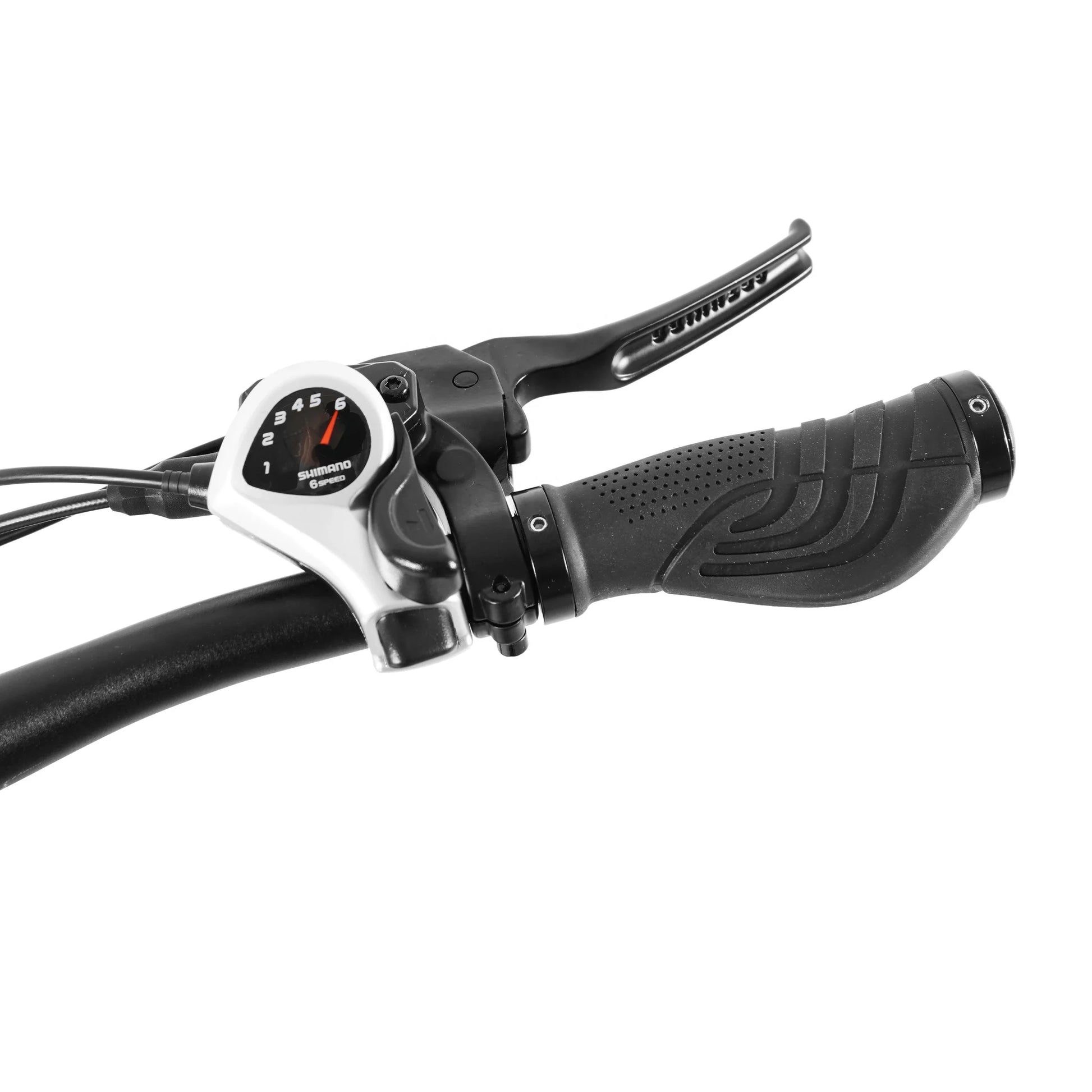 HKM-597075 750W Electric Mountain Bike with 20AH Battery, 6-Speed Gears, and Dual Suspension, 20-inch Wheels