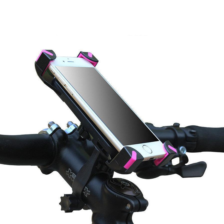 HKM-597075 Tough Nylon Bicycle Mobile Phone Holder with 360-Degree Adjustable Fit for 3.5-7.0 Inch Devices