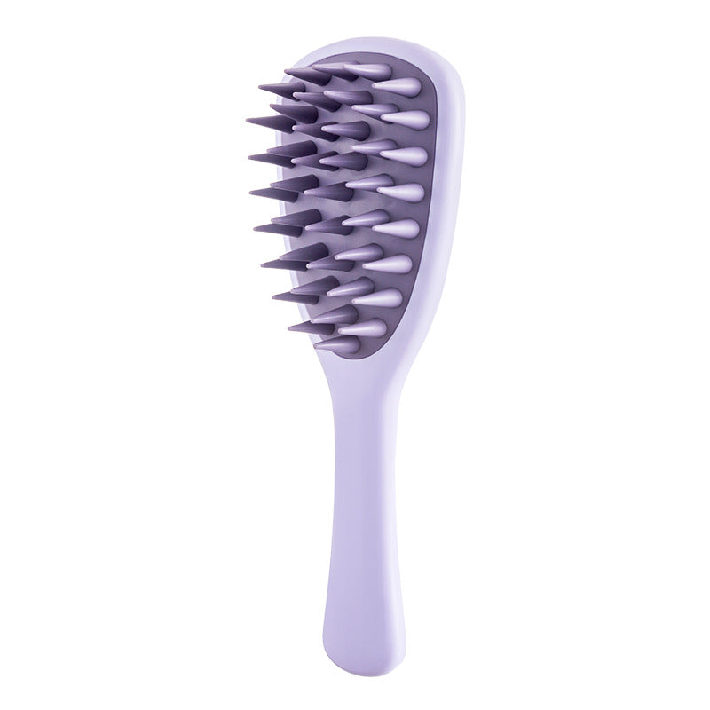 HKM-5972029 Silicone Pet Shampoo Brush for Dogs and Cats - Bathing, Massaging, and Shedding Tool with Comfortable Handle