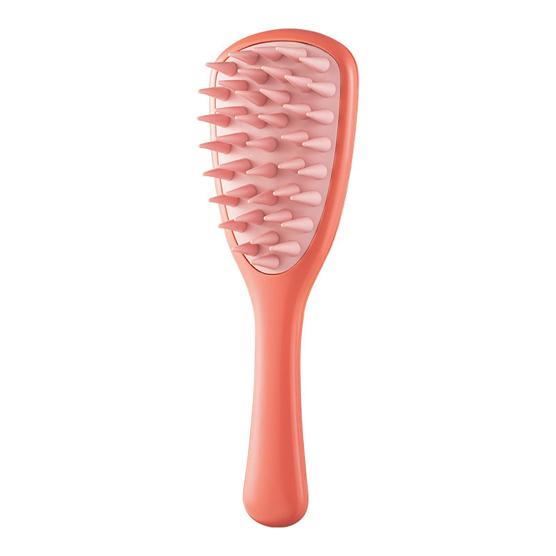 HKM-5972029 Silicone Pet Shampoo Brush for Dogs and Cats - Bathing, Massaging, and Shedding Tool with Comfortable Handle
