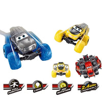 HKM-597523 Remote Control Cartoon Swing Car with 360 Degree Rotation and Lights for Indoor-Outdoor Fun