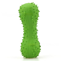 HKM-5975357 Pet Latex Toys Barbed Bone - Sound Toy for Effective Tooth Cleaning