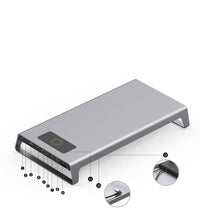 HKM-597587 11-in-1 Type C Docking Station with 4K HD Output, Wireless Charging, and Dual USB Ports