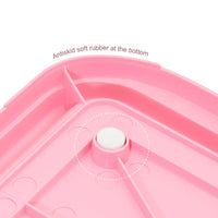 HKM-5975997 Dog Toilet Training Pad - Indoor Pet Urinal Inducer, Blue & Pink, Size 35x47x6cm