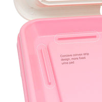 HKM-5975997 Dog Toilet Training Pad - Indoor Pet Urinal Inducer, Blue & Pink, Size 35x47x6cm