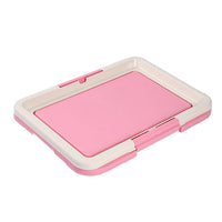 HKM-5975997 Dog Toilet Training Pad - Indoor Pet Urinal Inducer, Blue & Pink, Size 35x47x6cm