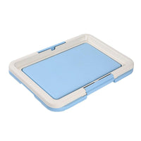 HKM-5975997 Dog Toilet Training Pad - Indoor Pet Urinal Inducer, Blue & Pink, Size 35x47x6cm