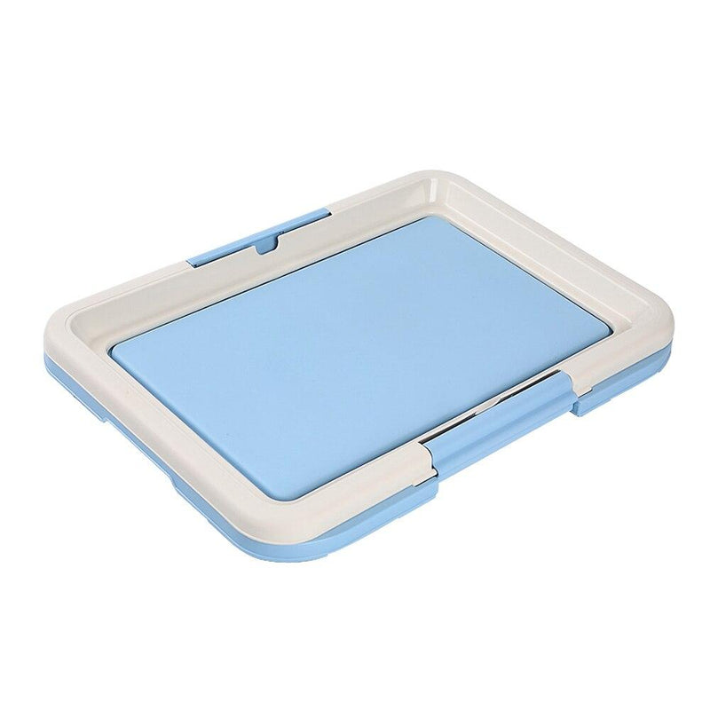 HKM-5975997 Dog Toilet Training Pad - Indoor Pet Urinal Inducer, Blue & Pink, Size 35x47x6cm