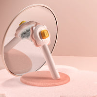 HKM-5976125 Stainless Steel Pet Hair Comb with One-Click Hair Removal and Massage Function