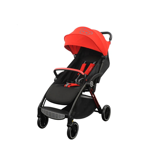 HKM-597715 Luxury Aluminium Frame Automatic Foldable Stroller Lightweight Baby Pram