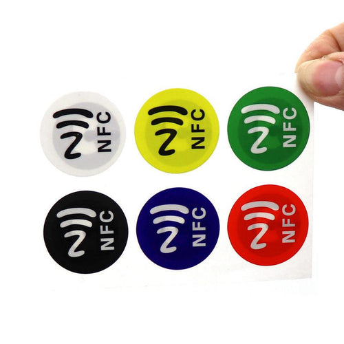 HKM-597907 NFC NTAG213 Tag, 30mm, Low Frequency, Passive Card for Android Compatibility