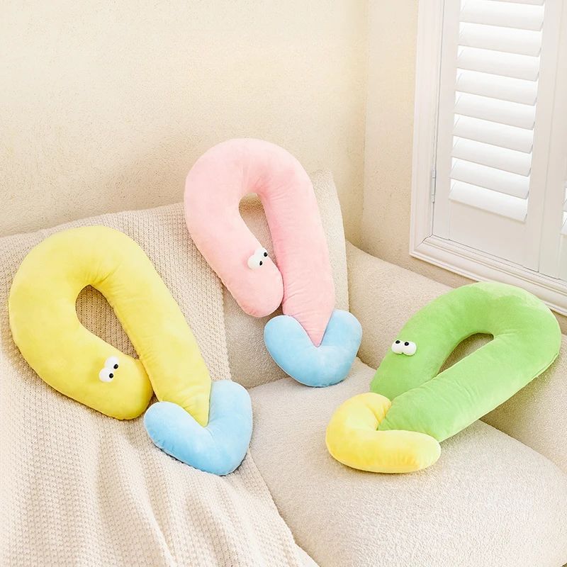 HKM-5979965 Cat Eye Pillow Pet Neck Support Pillow for Dogs and Cats - Ideal for All Seasons