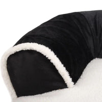 HKM-5980349 Classic England Style Soft Pet Bed for Small to Medium Dogs and Cats - Cozy Winter Sleeping Mat