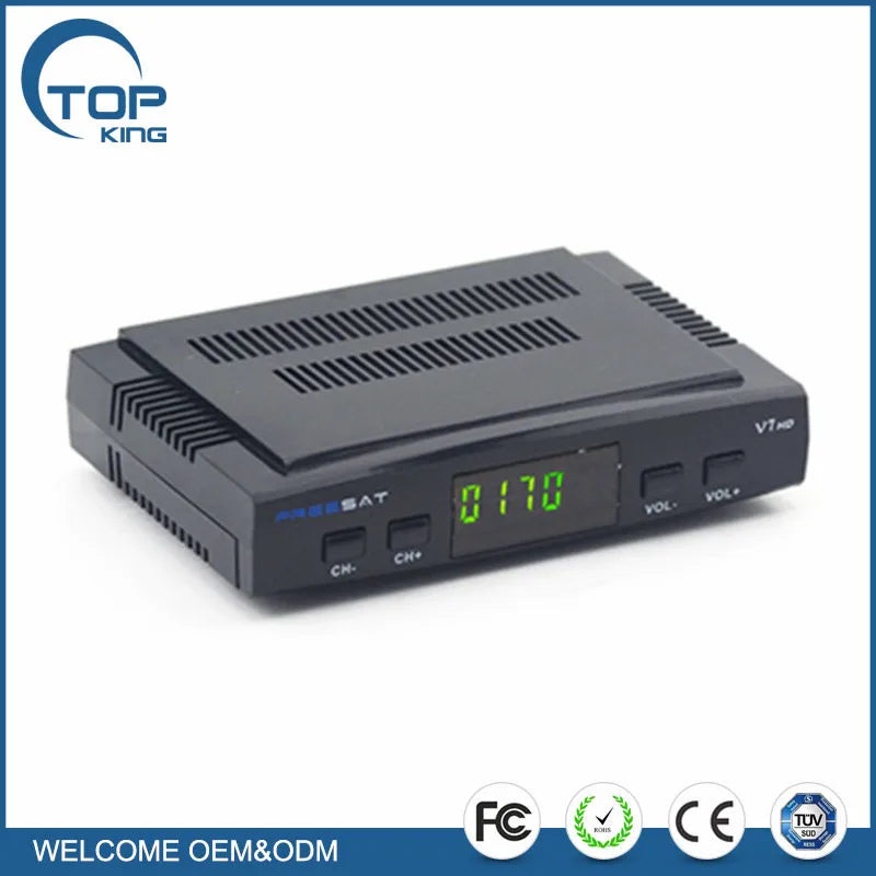 HKM-598035 Freesat V7 HD Satellite Receiver 1080P DVB-S2 with USB WiFi Support