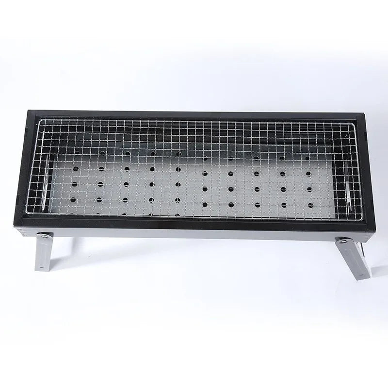 HKM-598035 Portable Folding Barbecue Grill for Outdoor Cooking - Mini Charcoal Stove