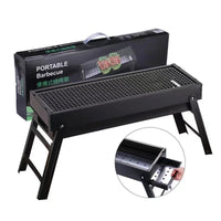 HKM-598035 Portable Folding Barbecue Grill for Outdoor Cooking - Mini Charcoal Stove