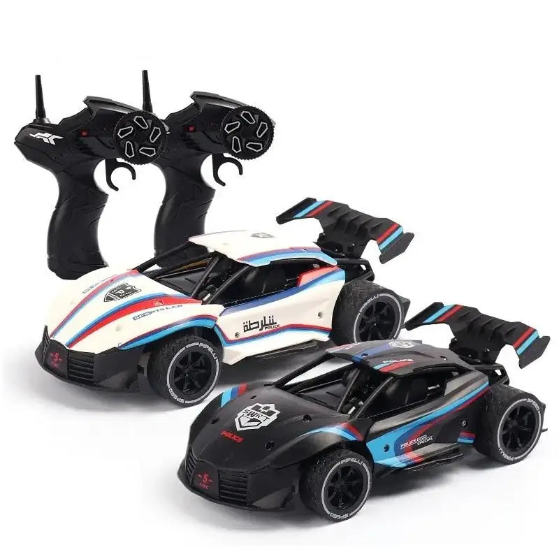 HKM-598099 1:20 Remote Control Police Car Toy - High-Speed Drift RC Vehicle for Kids Ages 5 and Up