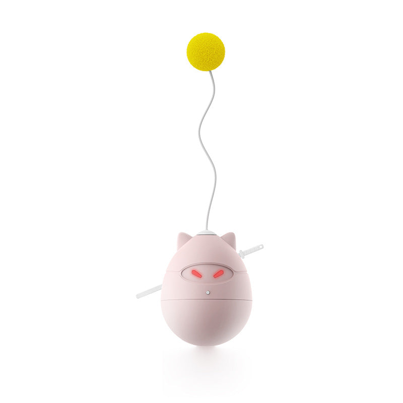 HKM-5981117 Electric Tumbler Cat Toy with Teasing Ball in Four Colors