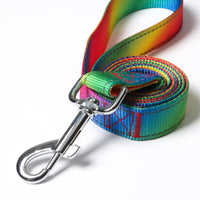 HKM-5981757 Reflective Colorful Three-Piece Pet Leash and Vest Set