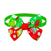 HKM-5982269 Cartoon Patterned Bowknot Bow Tie Collar for Dogs and Cats in Ribbed Material