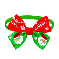 HKM-5982269 Cartoon Patterned Bowknot Bow Tie Collar for Dogs and Cats in Ribbed Material