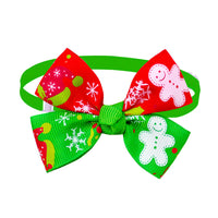 HKM-5982269 Cartoon Patterned Bowknot Bow Tie Collar for Dogs and Cats in Ribbed Material