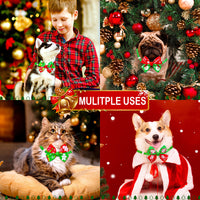 HKM-5982269 Cartoon Patterned Bowknot Bow Tie Collar for Dogs and Cats in Ribbed Material