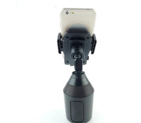 HKM-598227 360° Rotating Car Cup Holder and Mobile Phone Holder Model 090-080B, Adjustable & Durable with Foam Protection