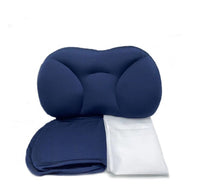 HKM-598355 Cervical Pillow with Foam Particle Filling - Candy Shape, 5.1-10cm Height, Multiple Colors Available