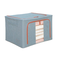 HKM-598419 Fabric Closet Organizer Storage Bin with Handle for Home and Office