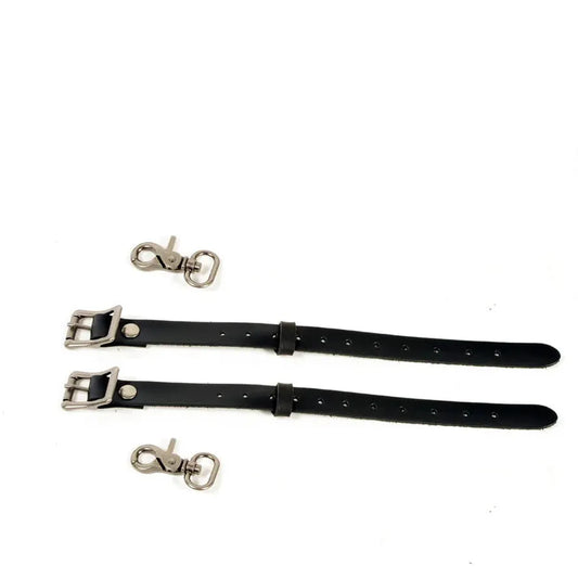 HKM-598547 Wear-Resistant Leather Belt Strap for Motorcycle and Bicycle Bags