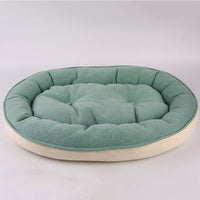 HKM-5986109 Reversible Dog Kennel Mat Made of Soft Cotton Cloth - Available in S and L Sizes