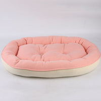 HKM-5986109 Reversible Dog Kennel Mat Made of Soft Cotton Cloth - Available in S and L Sizes