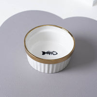 HKM-5986237 Cervical Spine Protective Anti-Tumble Double Cat Bowls in Various Colors