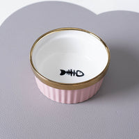 HKM-5986237 Cervical Spine Protective Anti-Tumble Double Cat Bowls in Various Colors