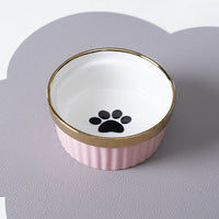 HKM-5986237 Cervical Spine Protective Anti-Tumble Double Cat Bowls in Various Colors