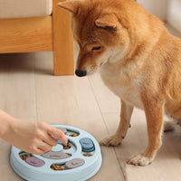 HKM-5987517 Interactive Dog Puzzle Feeder Toy for Mental Stimulation and Slow Eating - Size 28.5 x 25 x 4 cm