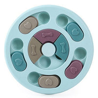 HKM-5987517 Interactive Dog Puzzle Feeder Toy for Mental Stimulation and Slow Eating - Size 28.5 x 25 x 4 cm