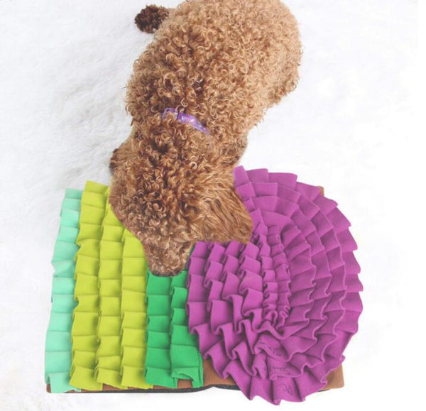 HKM-5987901 Pet Sniffing Mat for Dogs - Soft Canvas Stress Relief Toy